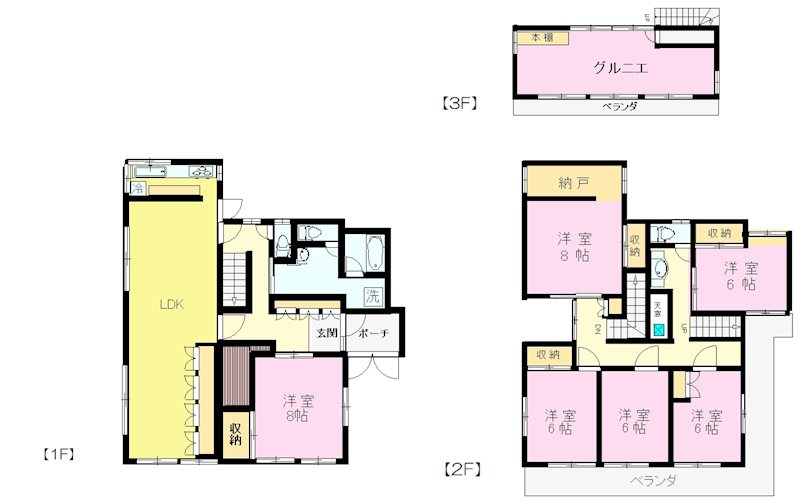 下井草１丁目戸建 間取り