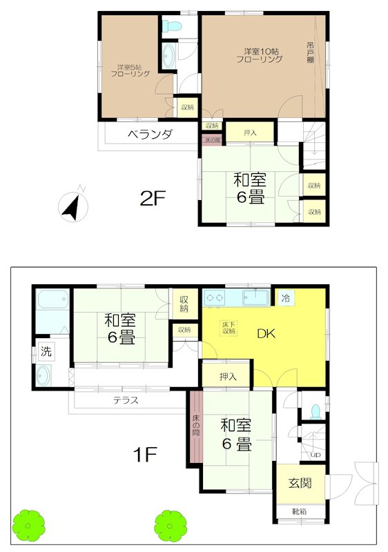 西久保２丁目佐藤貸家 間取り