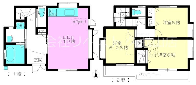 上高井戸３丁目戸建 間取り