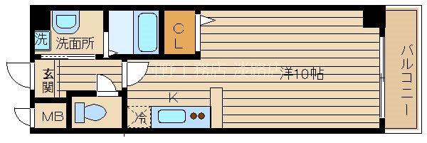 バートンハウス東淡路   間取り図