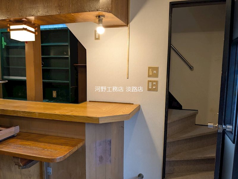 赤川連棟店舗付住宅 リビング