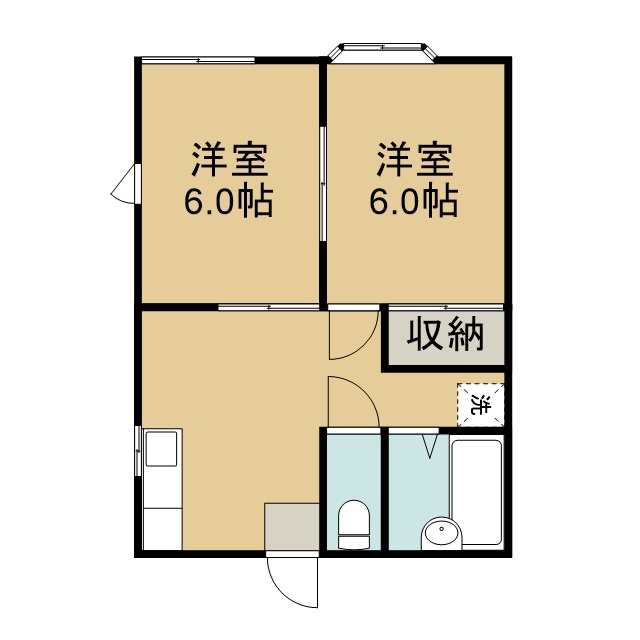 アパートメントきくち 間取り