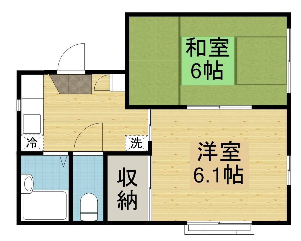 フレグランス新屋大川町Ｂ 間取り