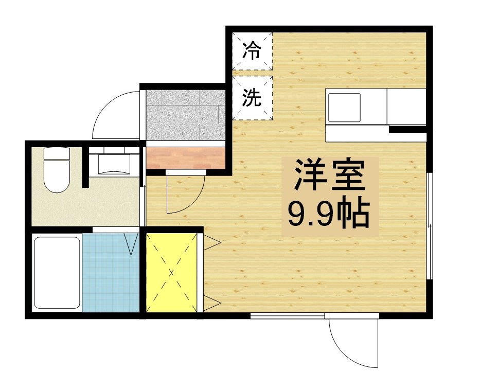 ブリックハウス川尻Ⅲ 間取り