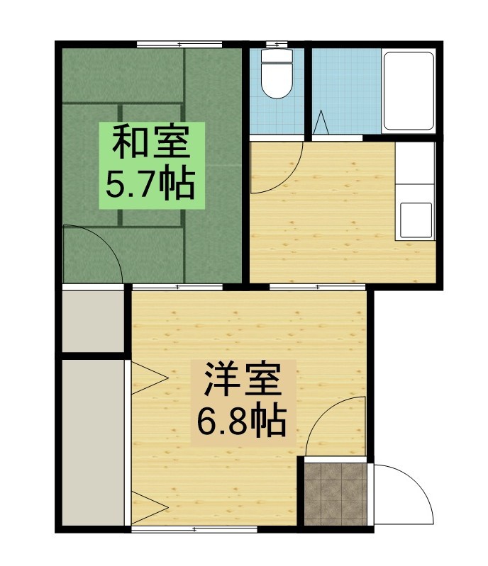 ディアス新屋表町 間取り