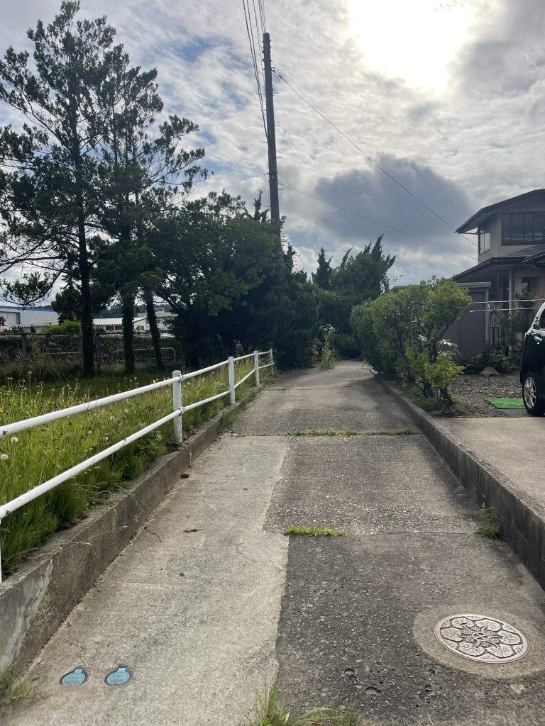八橋南貸家 駐車場