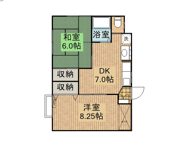 メゾンロイヤルⅠ 間取り