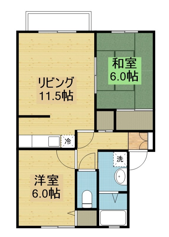 コートヴィレッジ後城 間取り