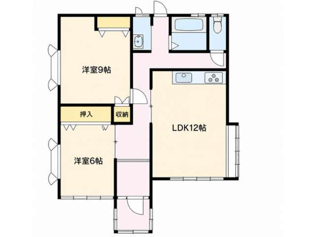 能登貸家 間取り