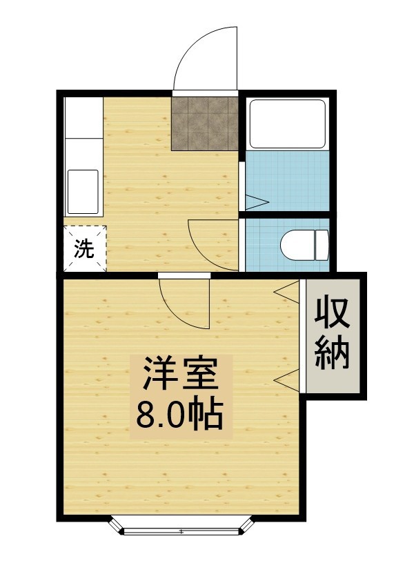 ハイツ陽明 間取り