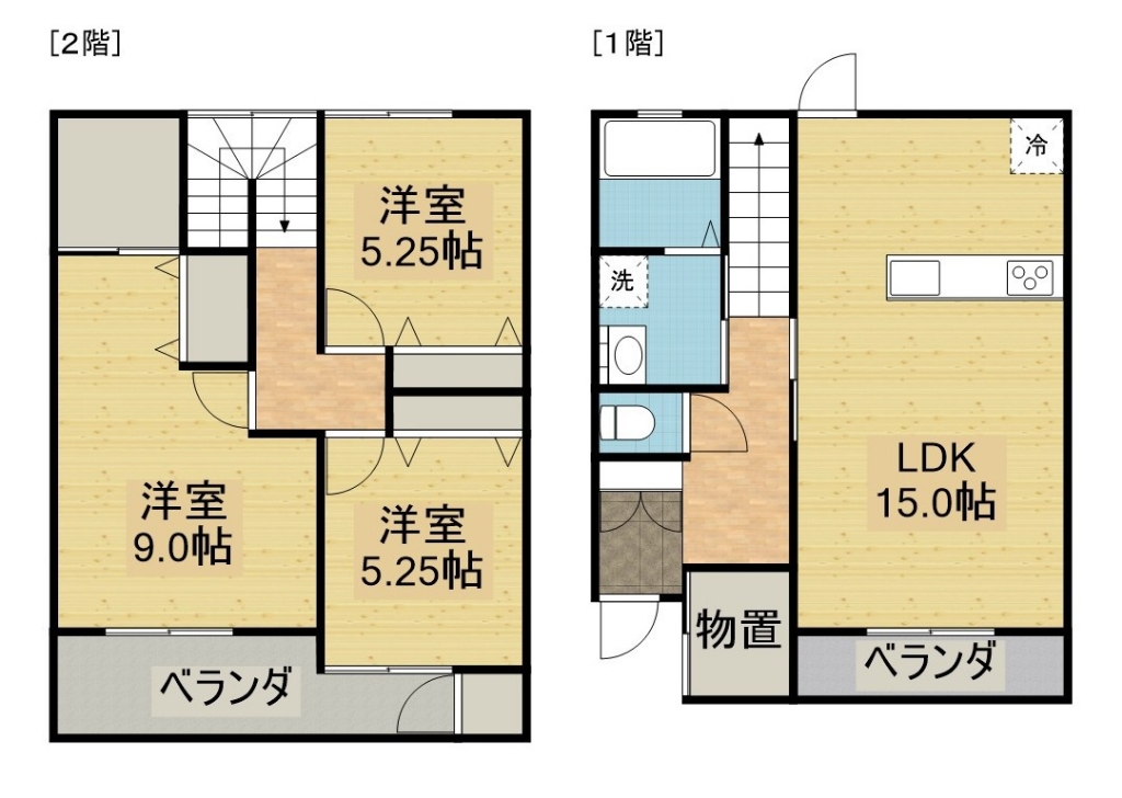 ビバーチェ広面 間取り