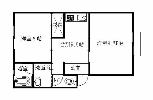 メゾンアンプルリヴ 間取り