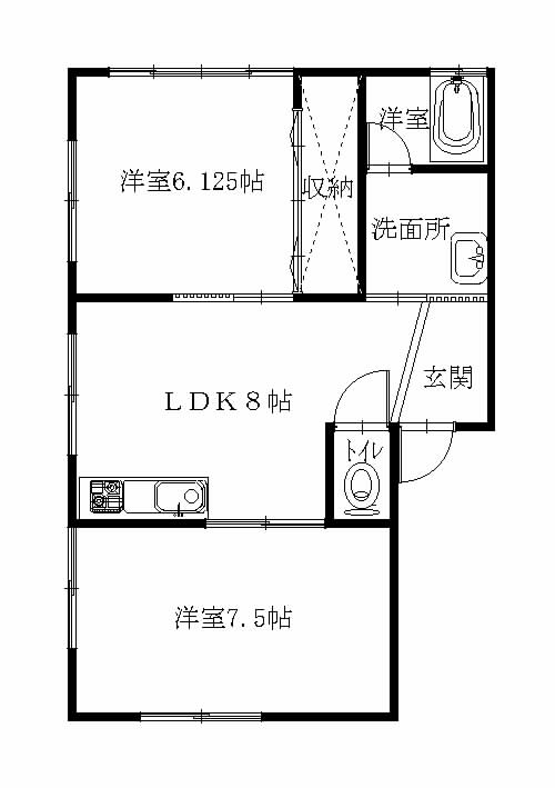オアシスルートＢ 間取り
