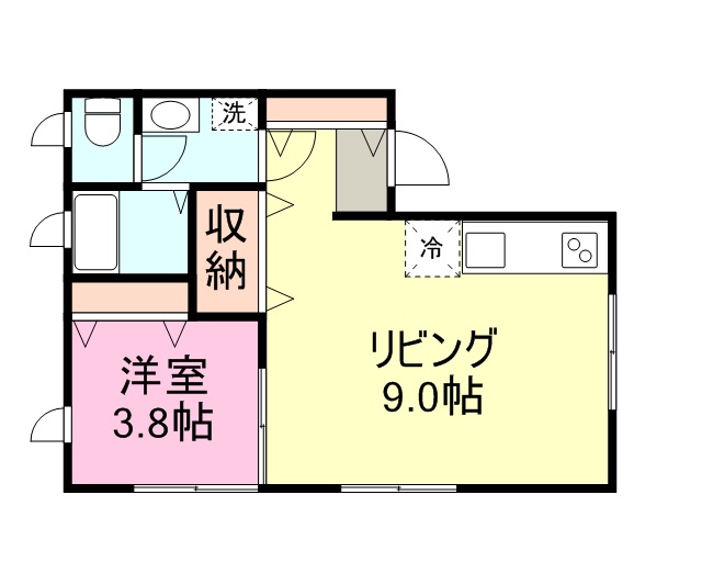 オワザンス　Ｂ 間取り