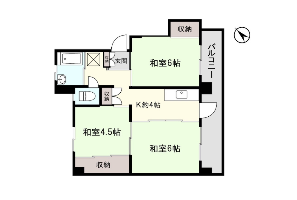 アシスト秋田マンションⅡ 間取り