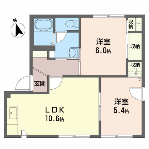 ヴァンセンヌ広面Ａ 間取り