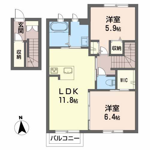 レフィアント土崎 間取り