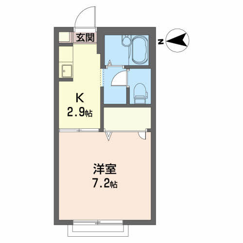 シェルマン東通 間取り