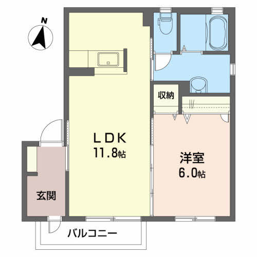 オルボスＢ 間取り