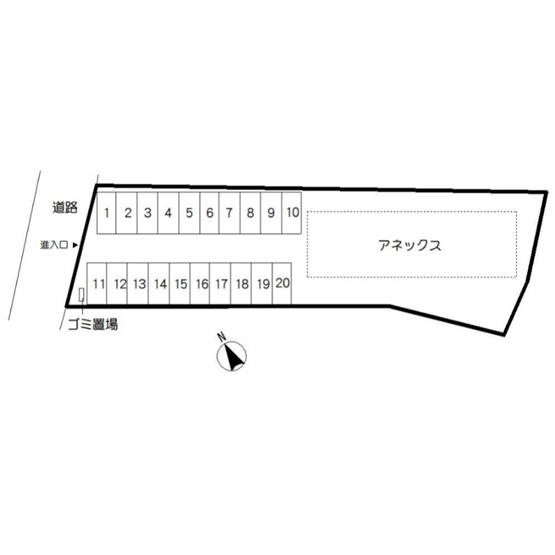 アネックス 地図（共通）