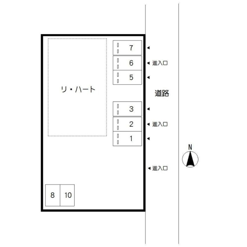 リ・ハート 地図（共通）