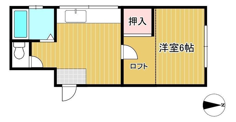 秋田県秋田市広面堤敷 間取り