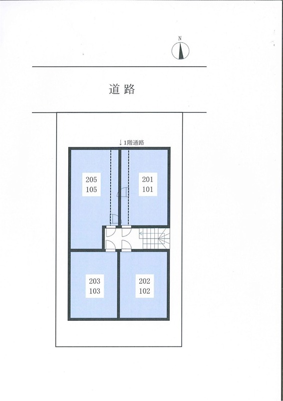 ソラーナ広面 地図（共通）