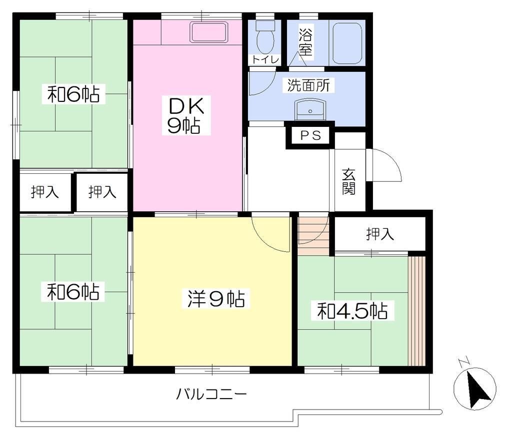リアンⅠ棟 間取り