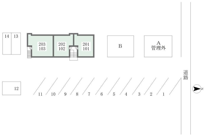 アーバンティ広面 地図（共通）