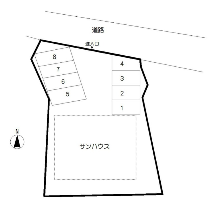 サンハウス 地図（共通）
