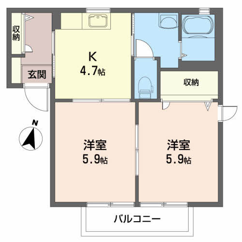 パストラルＡ 間取り