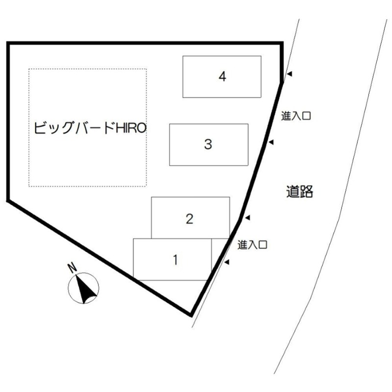 ビッグバードＨＩＲＯ 地図（共通）