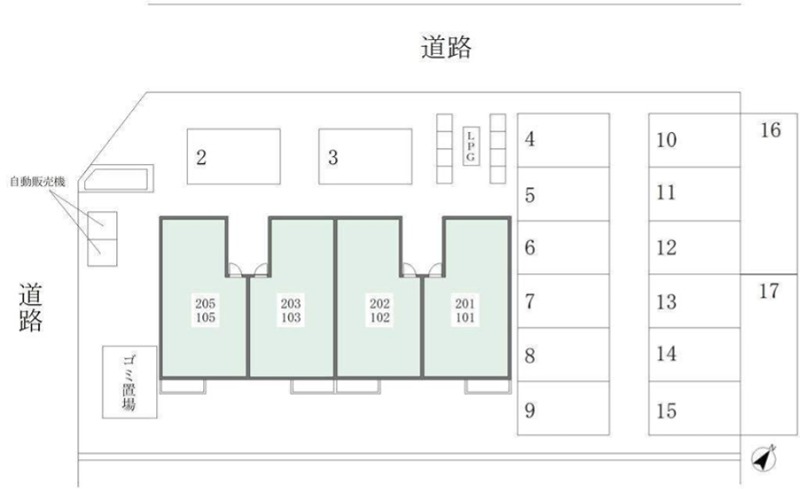 ミレニアム桜 地図（共通）