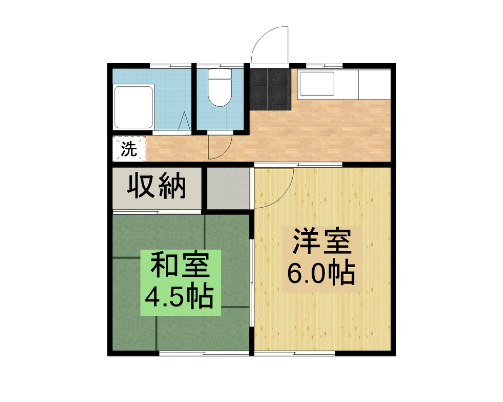 レインボー茨島 間取り
