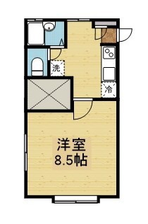 バーシティハウス中台 間取り