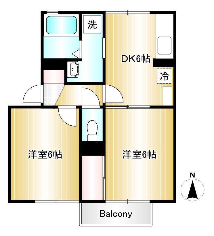 セジュールさつき台 間取り