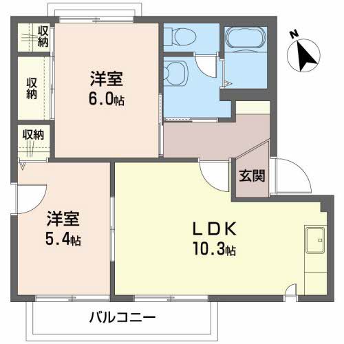 シャーメゾン日吉Ｂ 間取り