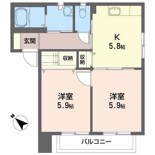 ガーデンハイツ 間取り