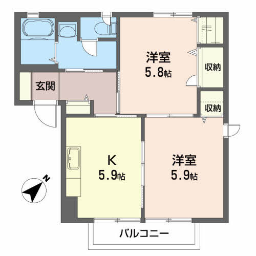 エスポワールＡ 間取り
