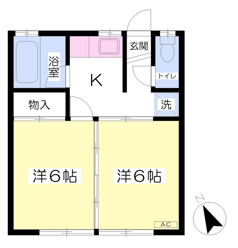ハイツナリタ 間取り