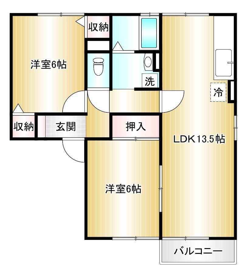 セジュール港南 間取り