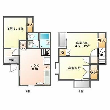 シティパレス２１ 間取り