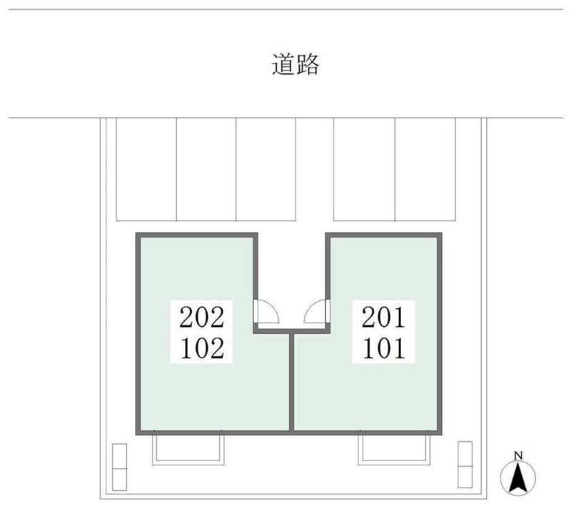 セジュールさつき台 地図（共通）