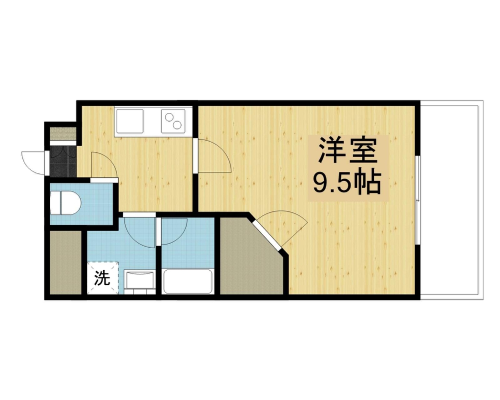 ＣＡＳＡＧＲＡＮ秋田Ｂ 間取り