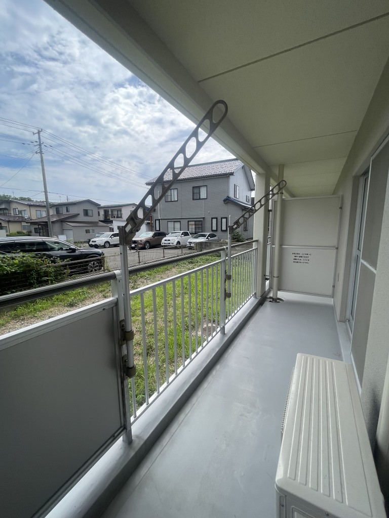 テレパレス総社町 ベランダ
