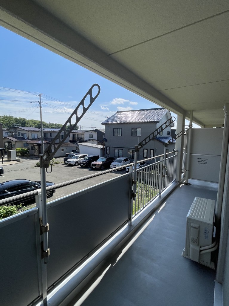テレパレス総社町 ベランダ