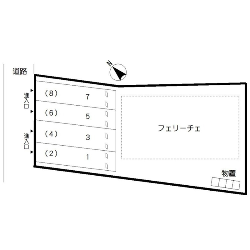 フェリーチェ 地図（共通）