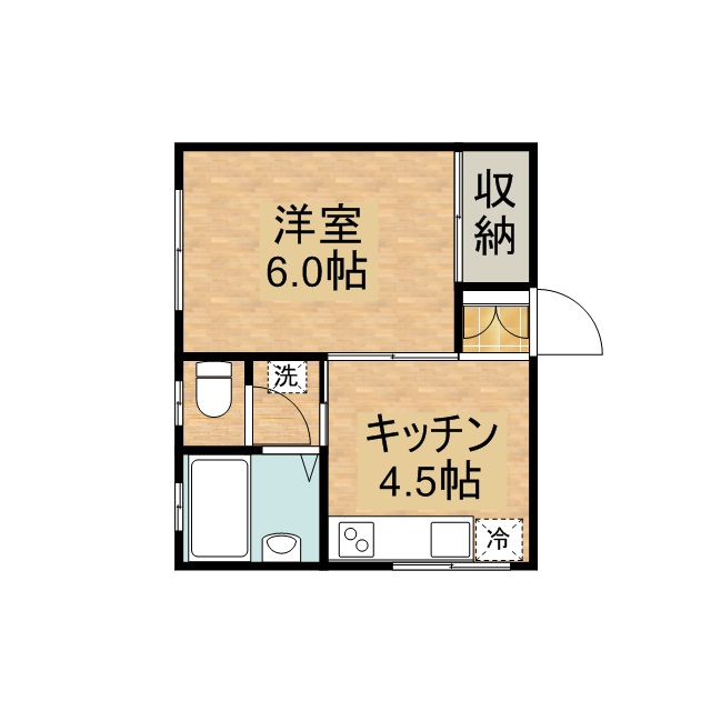 エステート旭南 間取り