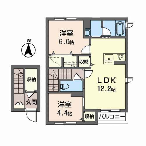 アリア　セレーナ 間取り