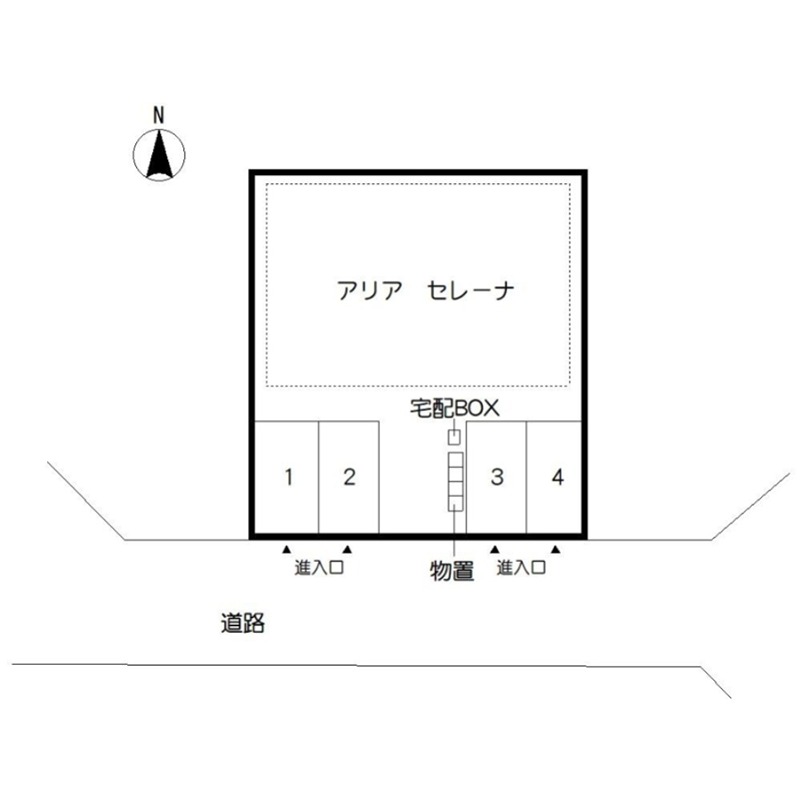 アリア　セレーナ 地図（共通）